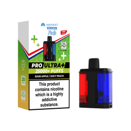 Hayati Pro Ultra 25K Sour Apple / Juicy Peach