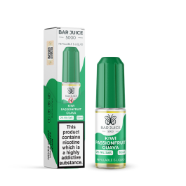 Bar Juice - Kiwi Passion & Guava Nic Salt E-Liquid Vape Juice