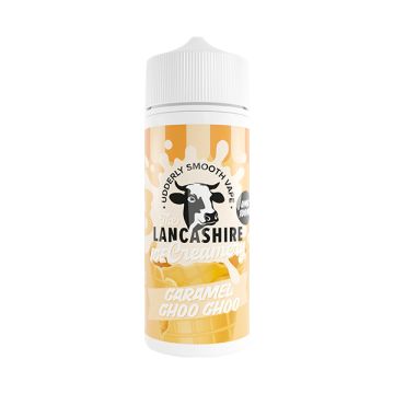 The Lancashire Creamery - Caramel Choo Choo Shortfill E-liquid Vape Juice - 100ml