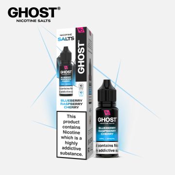 BLUEBERRY RASPBERRY CHERRY  - GHOST NIC SALTS