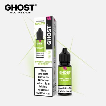 SWEET LEMON SHERBET  - GHOST NIC SALTS