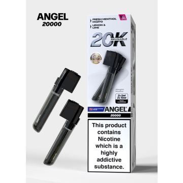 Angel 20K - White Edition Refill Vape Pods
