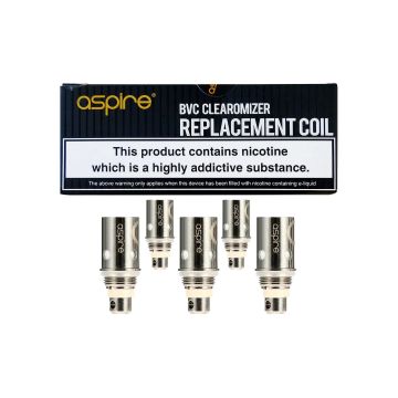 BVC Coils - 1.8 ohm 5 Pack (MINI)