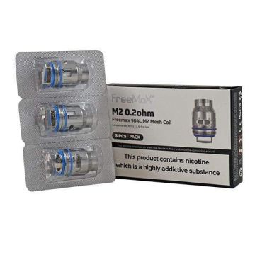 Freemax 904L M Mesh Coils - Pack of 3 Coils | M Series for M Pro 2 Tank & M Pro Tank | M1/M2/M3/M4