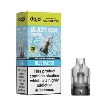 Dojo 10K - Blue Razz GB Refill Vape Pod