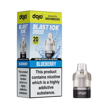 Dojo 10K - Blueberry Refill Vape Pod