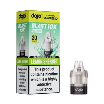 Dojo 10K - Lemon Sherbet Refill Vape Pod
