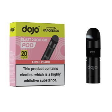 Dojo Blast 2000 Go - Apple Peach Prefilled Vape Pod