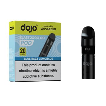 Dojo Blast 2000 Go - Blue Razz Lemonade Prefilled Vape Pod