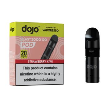 Dojo Blast 2000 Go - Strawberry Kiwi Prefilled Vape Pod