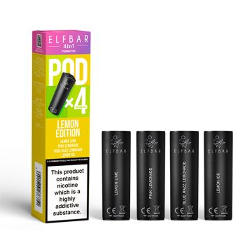 Elfbar 4 in 1 - Lemon Edition Prefilled Vape Pod