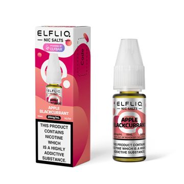 Elfliq - Apple & Blackcurrant Nic Salt