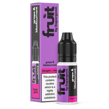 Supergood - Grape Blackcurrant Nic salt E-liquid Vape Juice