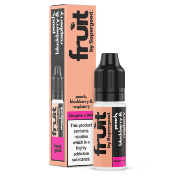 Supergood - Peach Blackberry Raspberry Nic salt E-liquid Vape Juice