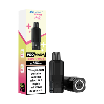 Hayati Pro Max 6000 - Cherry Peach Lemon Prefilled Vape Pod