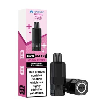 Hayati Pro Max 6000 - Strawberry Watermelon Prefilled Vape Pod 0mg