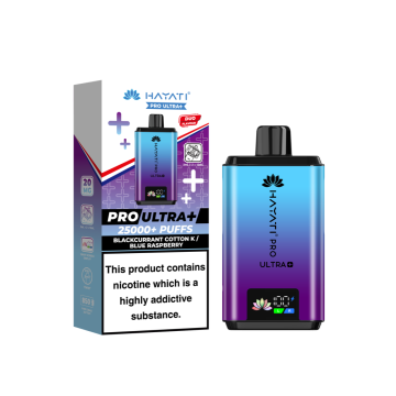 Hayati Pro Ultra 25K - Blackcurrant Cotton Candy + Blue Raspberry Prefilled Vape Kit