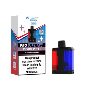 Hayati Pro Ultra 25K - Blue Razz Cherry Prefilled Vape Pod