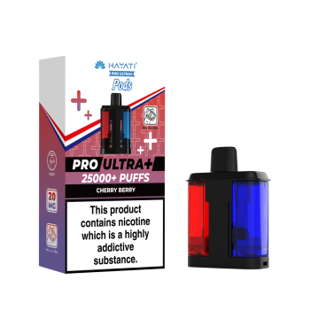 Hayati Pro Ultra 25K - Cherry Berry Prefilled Vape Pod