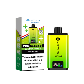 Hayati Pro Ultra 25K - Lemon & Lime Prefilled Vape Kit