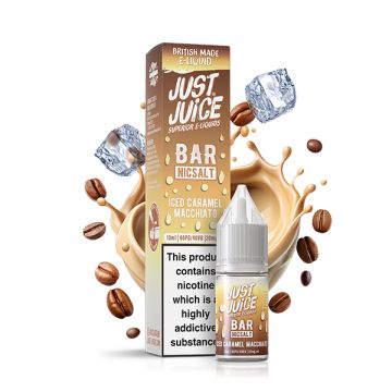 Just Juice - Ice Caramel Macchiato Nic Salt E-liquid Vape Juice