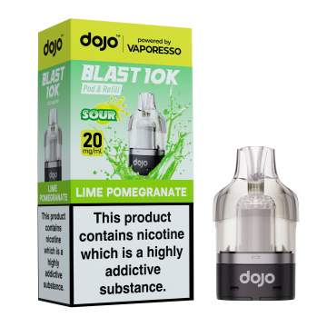 Dojo 10K - Lime Pomegranite Refill Vape Pod