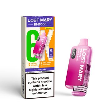 Lost Mary BM6000 - Fizzy Cherry Prefilled Vape Kit