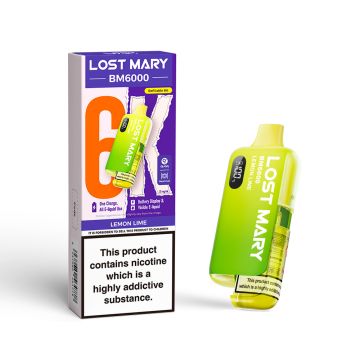 Lost Mary BM6000 - Lemon Lime Prefilled Vape Kit