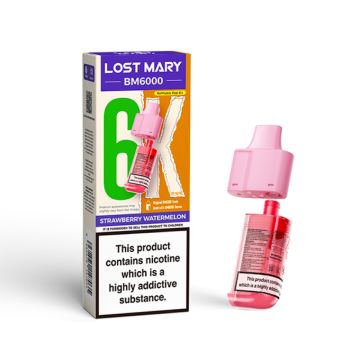 Lost Mary BM6000 - Strawberry Watermelon Prefilled Vape Pod