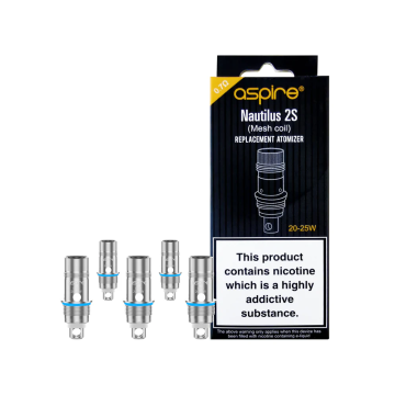 Nautilus 2S 0.4 ohm Coils 5 Pack