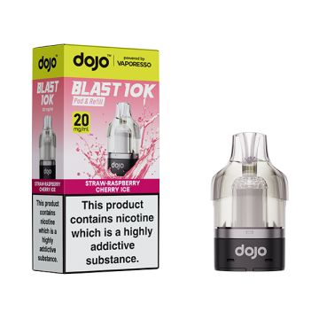 Dojo 10K - Strawberry Raspberry Cherry Refill Vape Pod