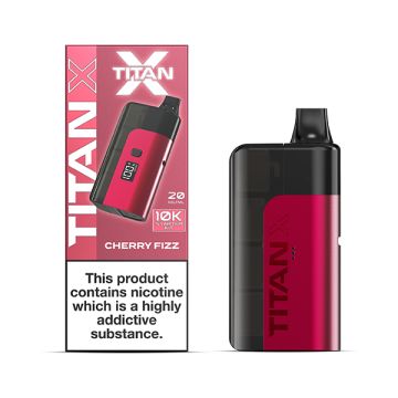 Titan X - Cherry Fizz Prefill Vape Kit