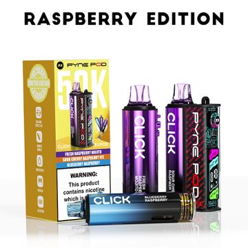 Pyne Click 50k - Raspberry Edition Prefilled Vape Kit
