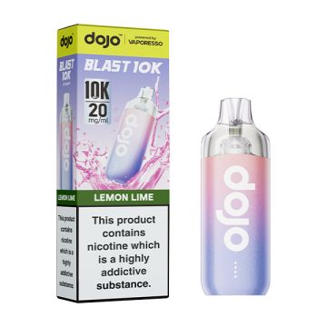 Dojo 10K - Lemon & Lime Prefill Vape Kit