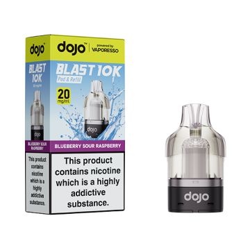 Dojo 10K - Blueberry Sour Raspberry Refill Vape Pod