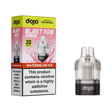 Dojo 10K - Watermelon Ice Refill Vape Pod