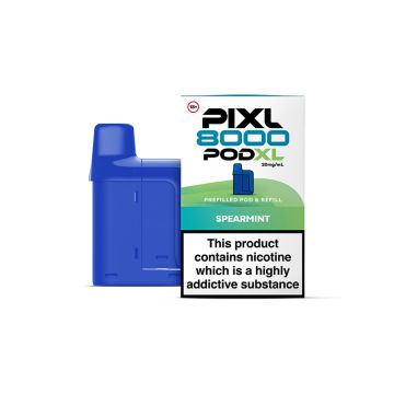 Pixl 8000 - Spearmint Prefilled Vape Pod