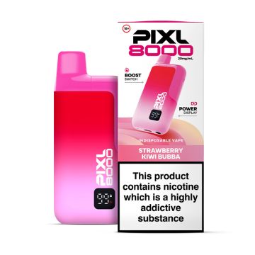 Pixl 8000 - Strawberry Kiwi Bubba Prefilled Vape Kit