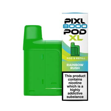 Pixl 8000 - Rainbow Rush Prefilled Vape Pod
