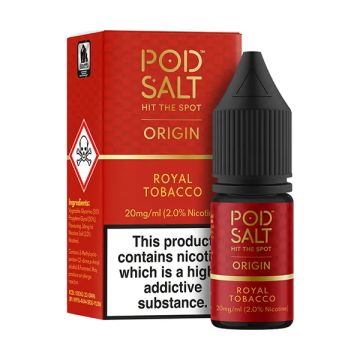 Pod Salt - Royal Tobacco Nic Salt E-liquid Vape Juice