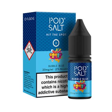 Pod Salt - Bubble Blue Nic Salt E-liquid Vape Juice