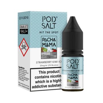 Pod Salt - Strawberry Kiwi Ice Nic Salt E-liquid Vape Juice
