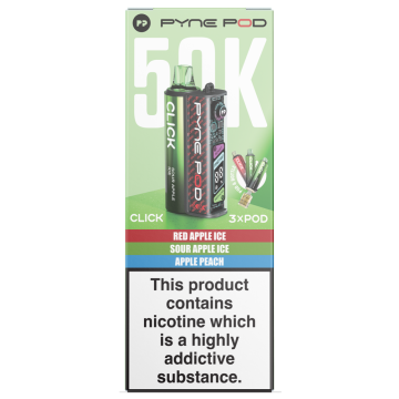 Pyne Click 50K - Apple Edition Prefilled Vape Kit