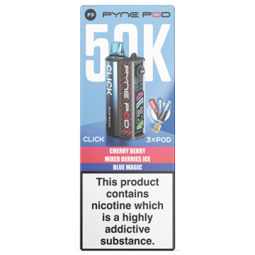 Pyne Click 50K - Berry Edition Prefilled Vape Kit