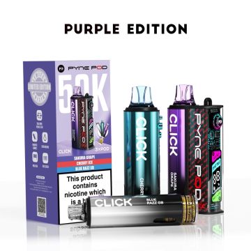 Pyne Click 50K - Purple Edition Prefilled Vape Kit