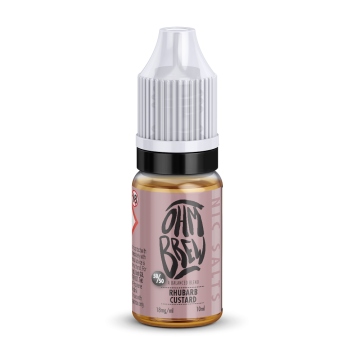 Ohm Brew Rhubarb Custard Nic Salt