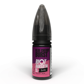 Riot Squad Bar EDTN - Blue Cherry Burst Nic Salt E-liquid Vape Juice