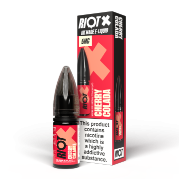 Riot X - Cherry Coolada Nic Salt E-Liquid Vape Juice