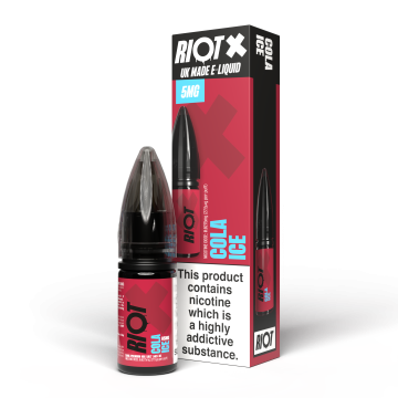 Riot X - Cola Ice Nic Salt E-Liquid Vape Juice