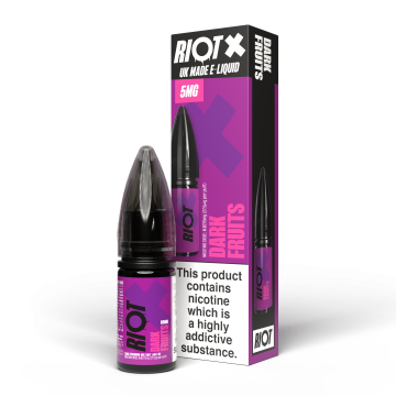 Riot X - Dark Fruits Nic Salt E-Liquid Vape Juice